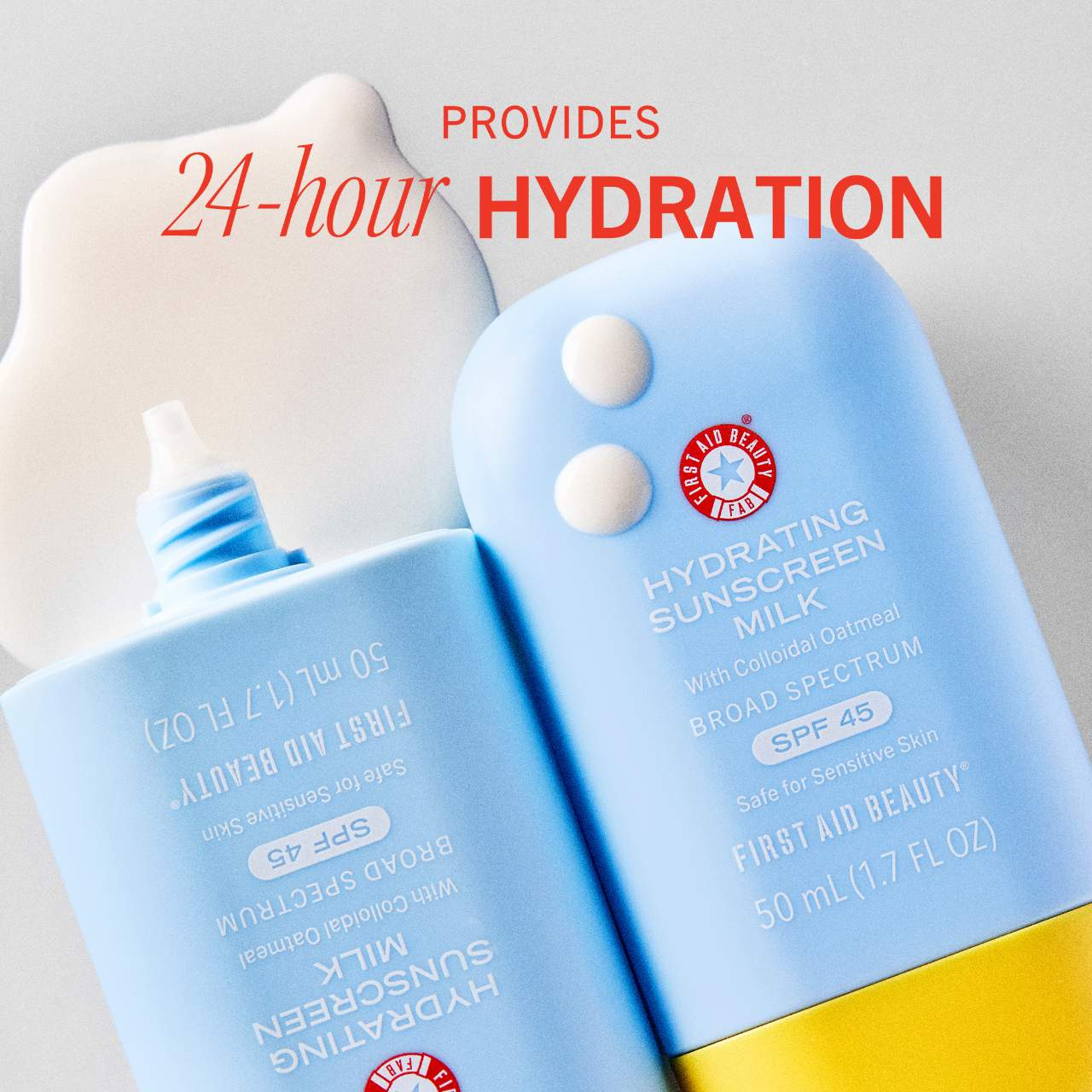 First Aid Beauty Hydrating Sunscreen Milk With Colloidal Oatmeal Broad Spectrum 45 First Aid Beauty Hydrating Sunscreen Milk With Colloidal Oatmeal Broad Spectrum 45