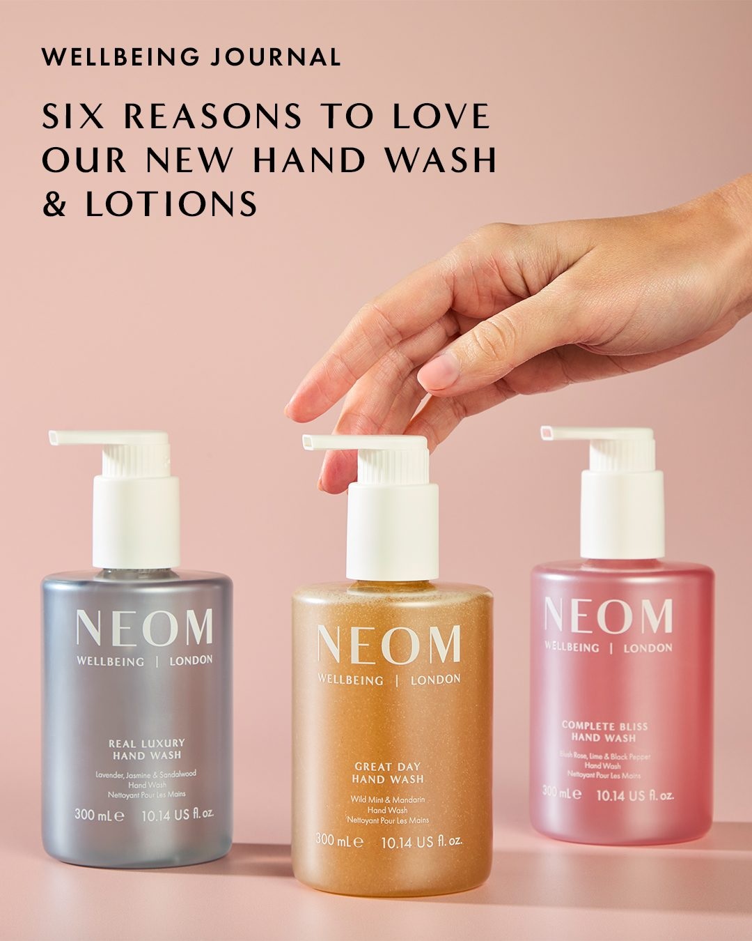 New NEOM Hand Washes at Lookfantastic New NEOM Hand Washes at Lookfantastic
