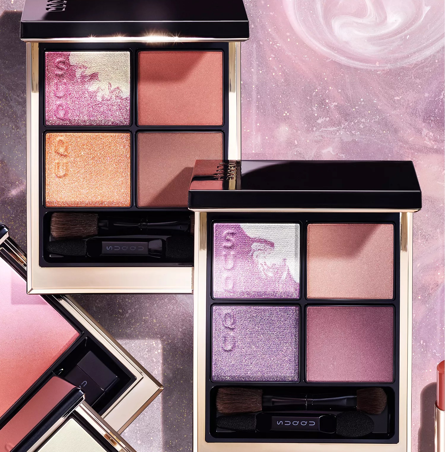 SUQQU 145 Kagayakihisoka & 146 Soraurei palettes
