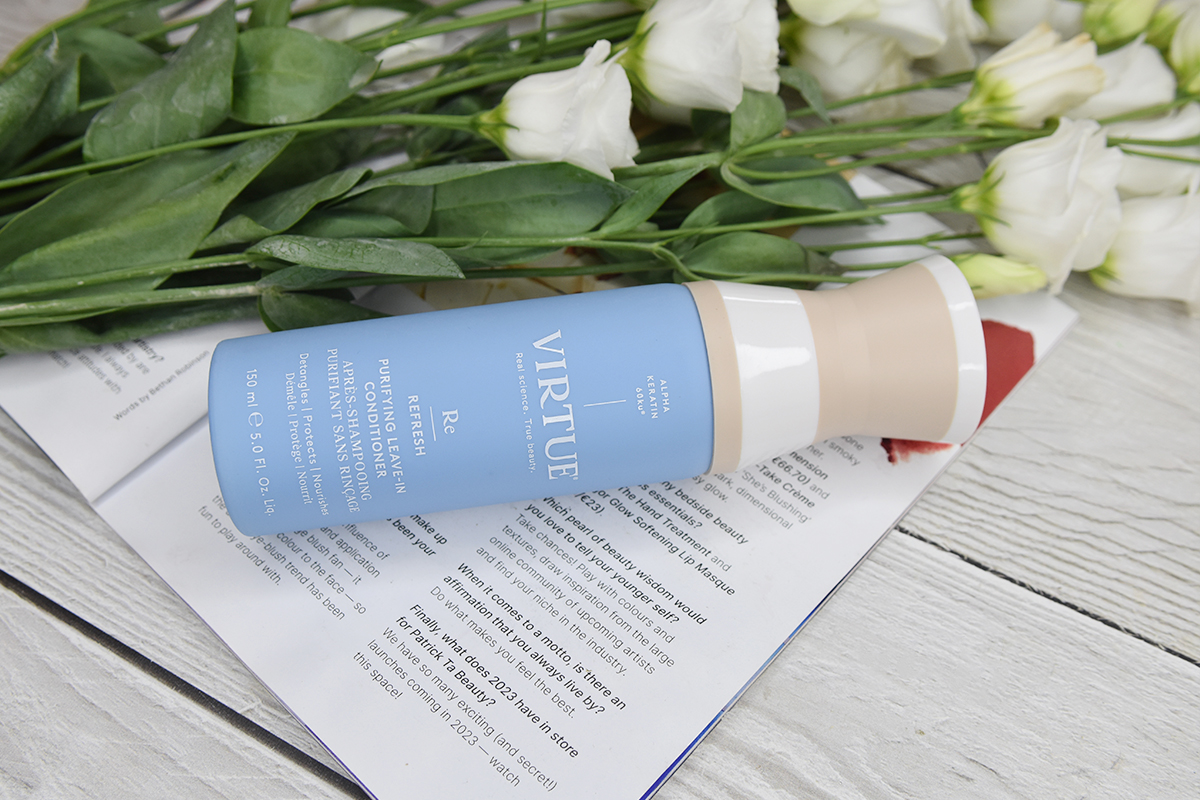 Virtue Detangling Heat Protectant Purifying Leave-In Conditioner Review Virtue Detangling Heat Protectant Purifying Leave-In Conditioner Review