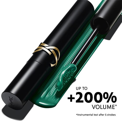 YSL Beauty Lash Clash Extreme Volume Mascara in Scandalous Green YSL Beauty Lash Clash Extreme Volume Mascara in Scandalous Green