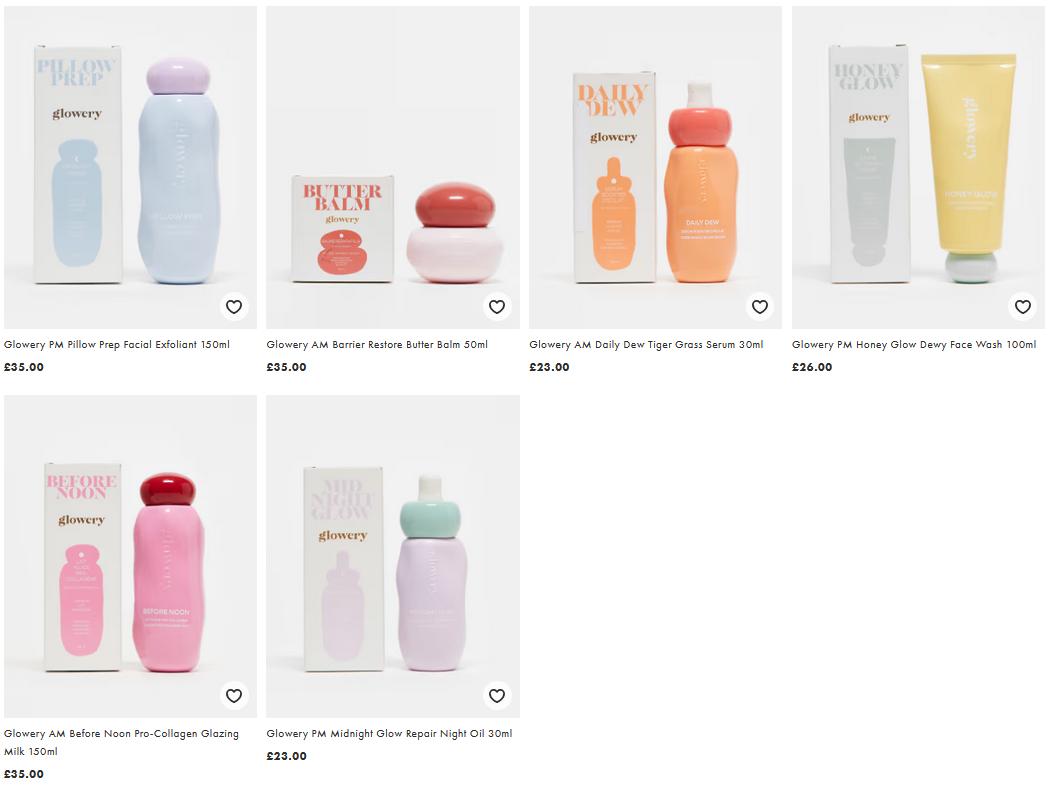 Glowery has landed at ASOS Glowery has landed at ASOS