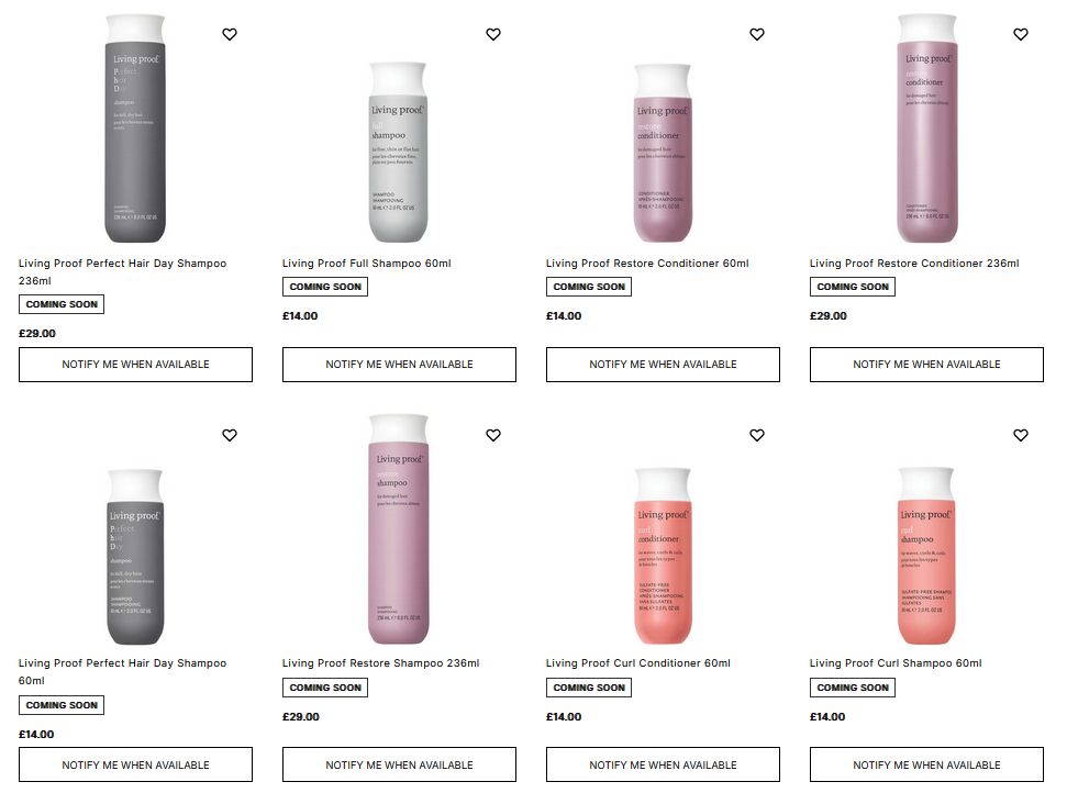 The Living Proof shampoos and conditioners with a new formula are coming soon to Cult Beauty The Living Proof shampoos and conditioners with a new formula are coming soon to Cult Beauty