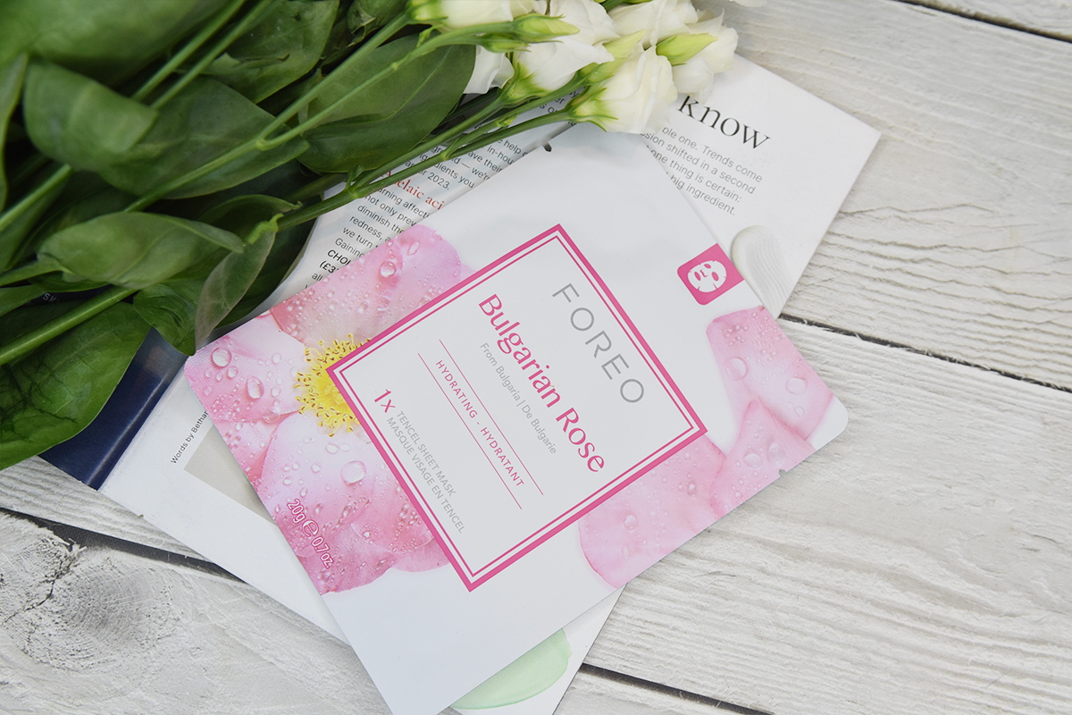 Foreo Bulgarian Rose Sheet Mask 