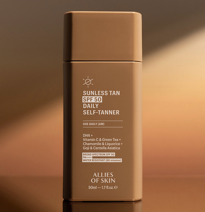Allies of Skin Sunless Tan SPF 50 Self Tanner Allies of Skin Sunless Tan SPF 50 Self Tanner