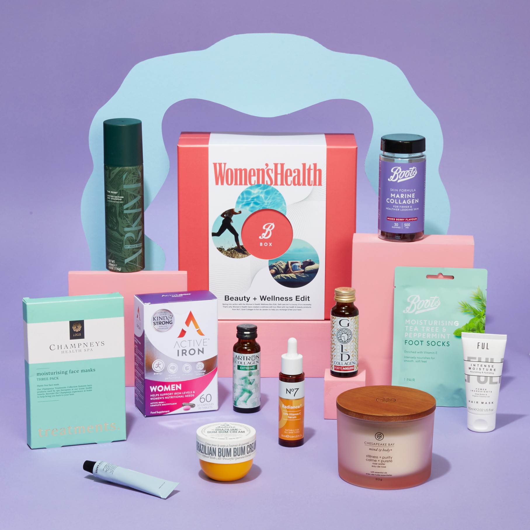 Boots x Women's Health Beauty Box 2025 Boots x Women's Health Beauty Box 2025