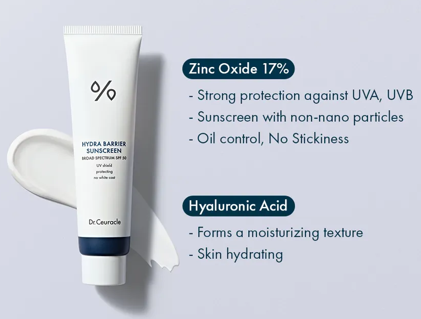 Dr. Ceuracle Hydra Barrier Sunscreen Dr. Ceuracle Hydra Barrier Sunscreen