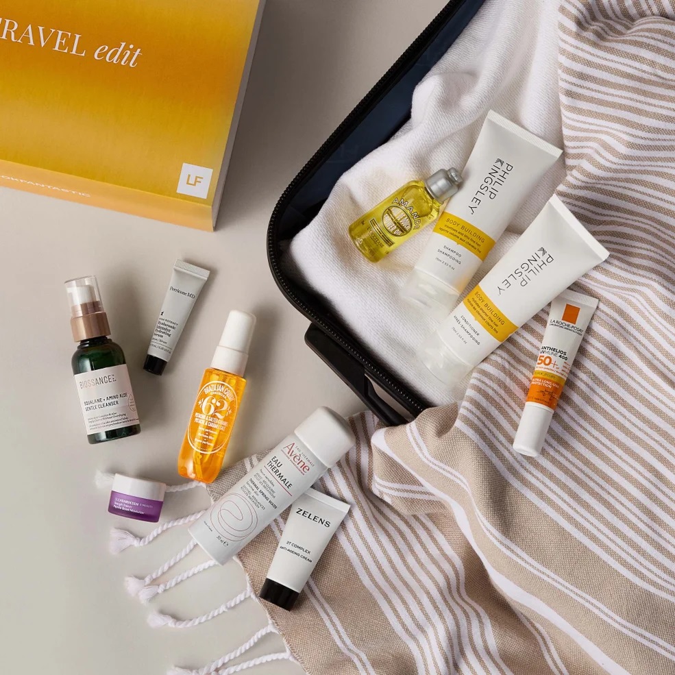 Lookfantastic The Travel Edit 2025 Lookfantastic The Travel Edit 2025