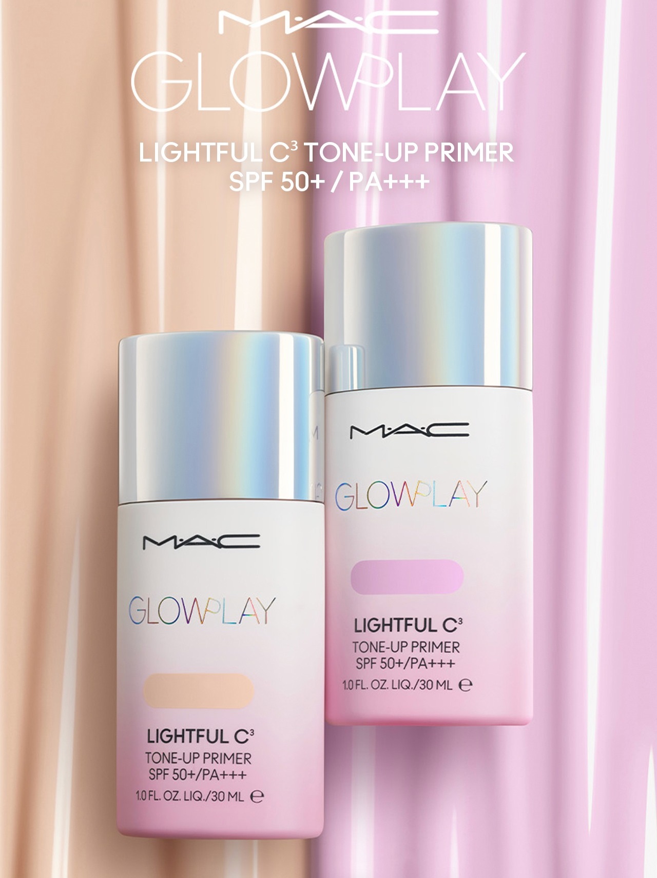 MAC Glow Play Lightful C3 Tone-Up Primer SPF 50+/PA+++ MAC Glow Play Lightful C3 Tone-Up Primer SPF 50+/PA+++