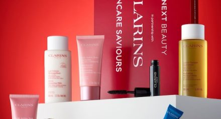 Next x Clarins Skincare Saviours Edit Beauty Box 2025 Next x Clarins Skincare Saviours Edit Beauty Box 2025