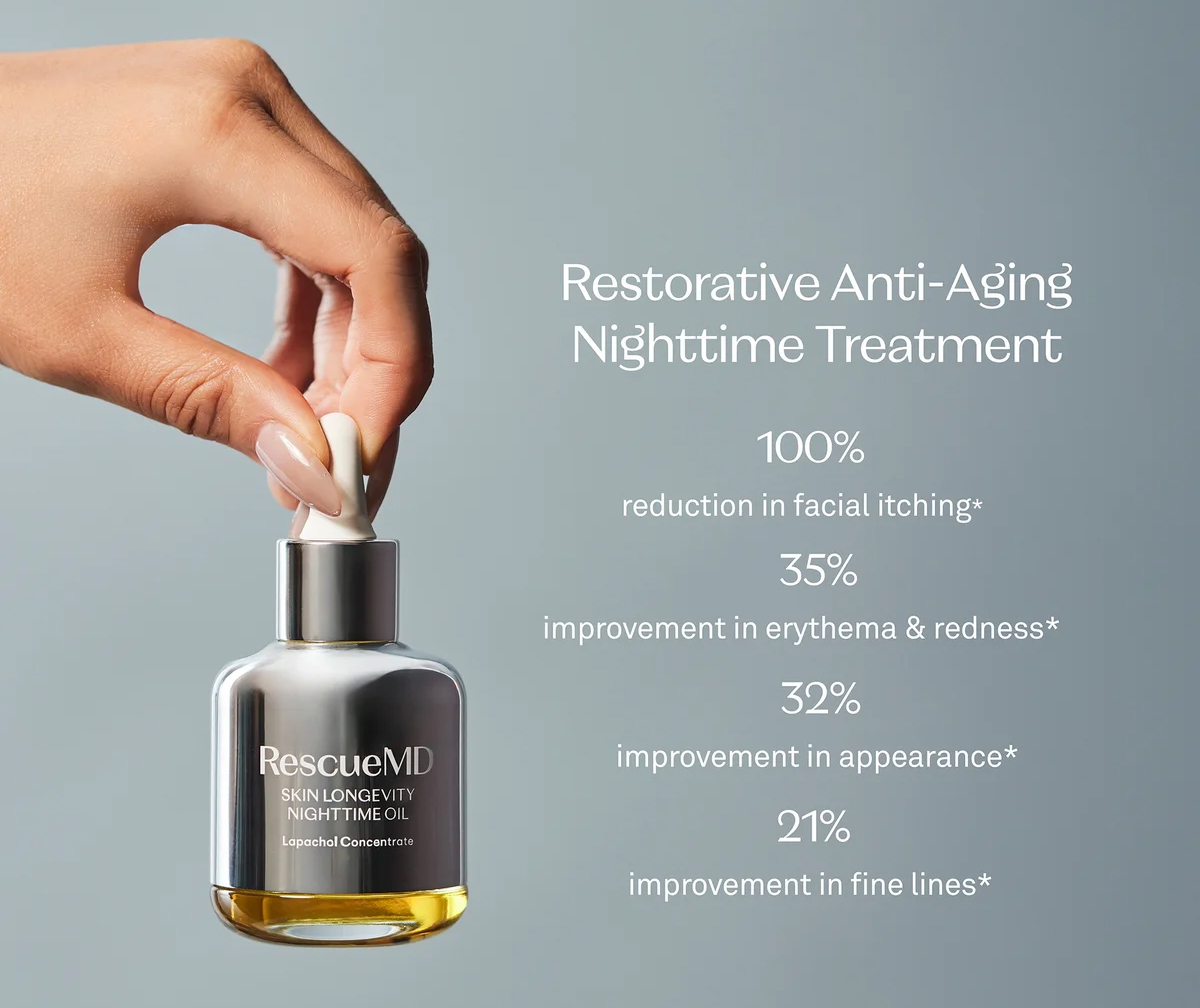 RescueMD Skin Longevity Nighttime Oil RescueMD Skin Longevity Nighttime Oil