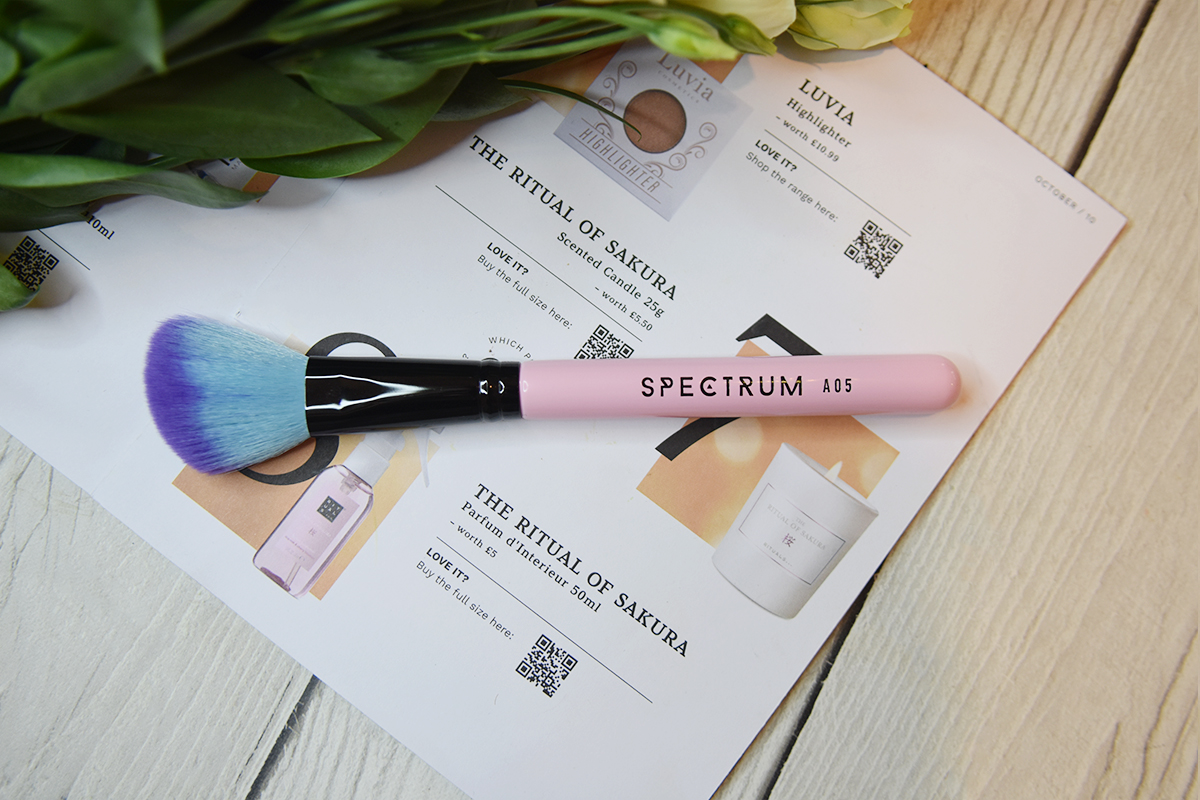 Spectrum Millennial Pink A05 Angled Cheek Brush 