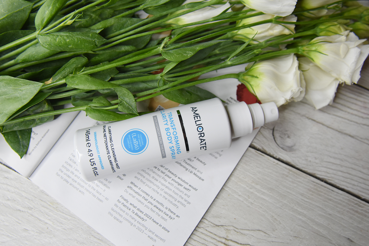 AMELIORATE Transforming Body Spray Review AMELIORATE Transforming Body Spray Review