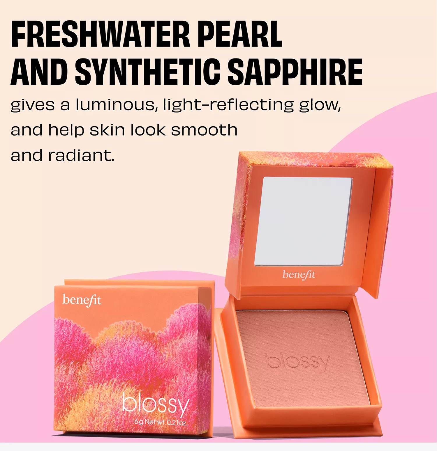 Benefit Blossy Apricot Blush Powder