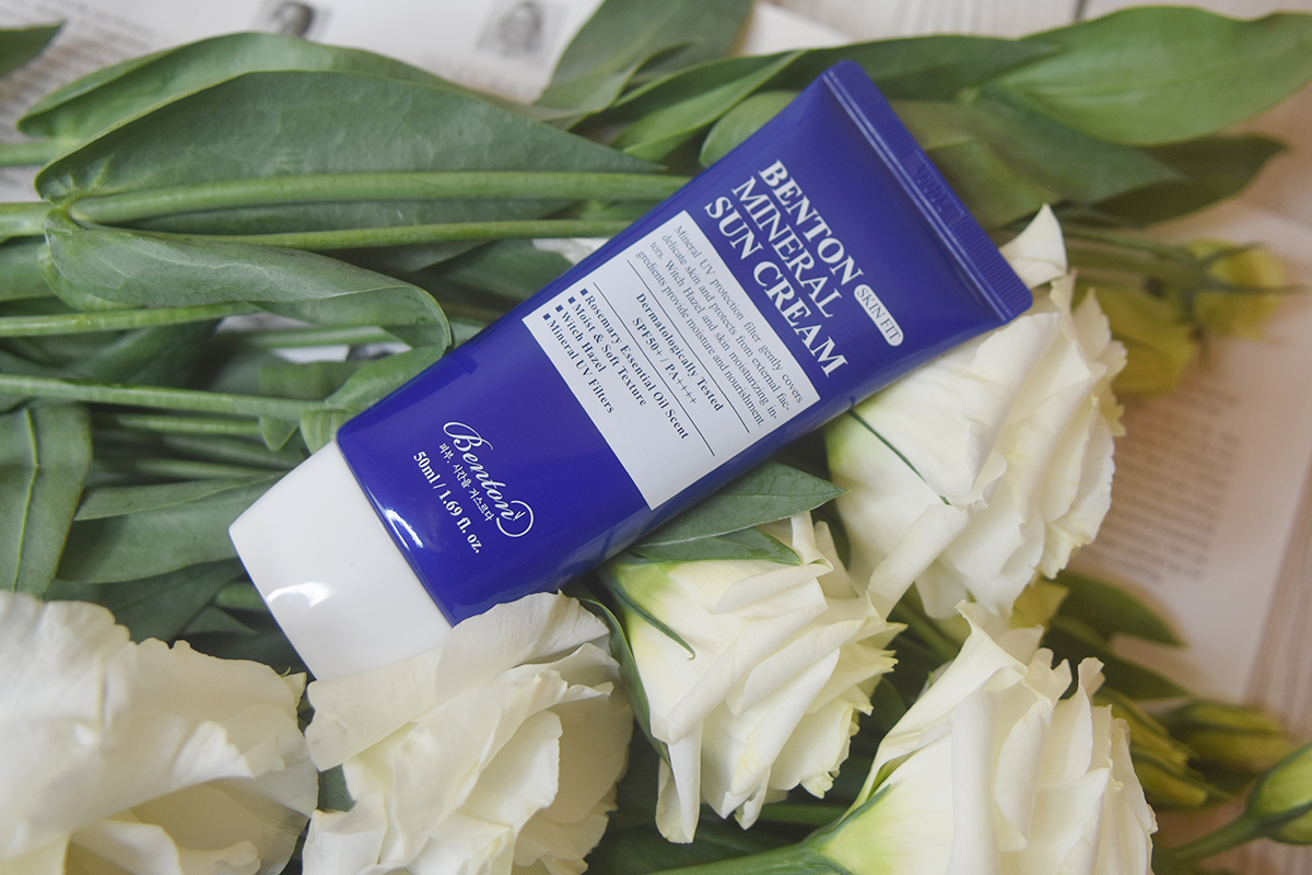 Benton Skin Fit Mineral Sun Cream SPF 50 Review  Benton Skin Fit Mineral Sun Cream SPF 50 Review