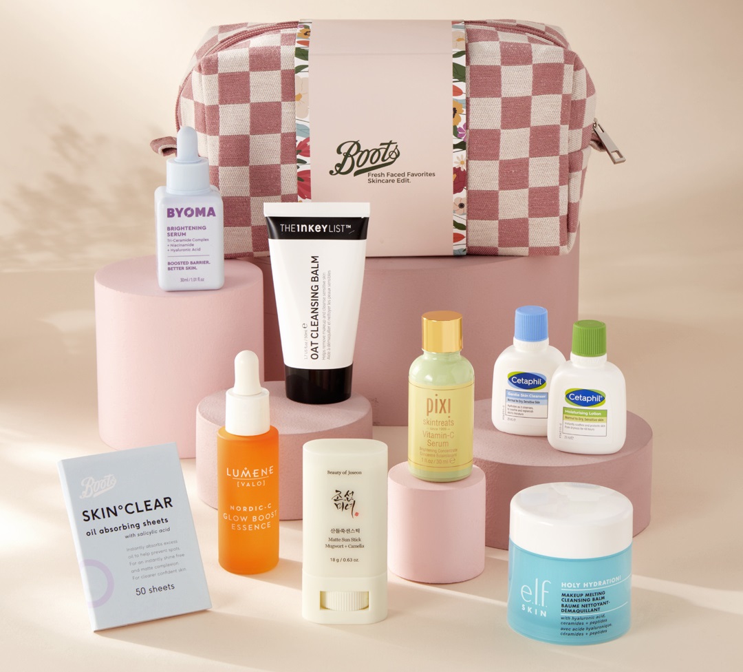 Boots Fresh Faced Skincare Edit 2025