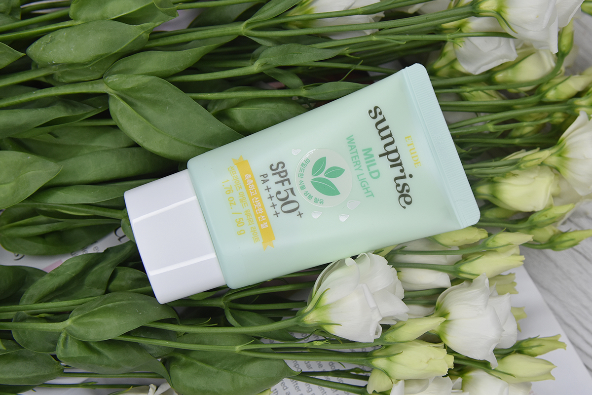 Etude Sunprise Mild Watery Light SPF 50 Review Etude Sunprise Mild Watery Light SPF 50 Review
