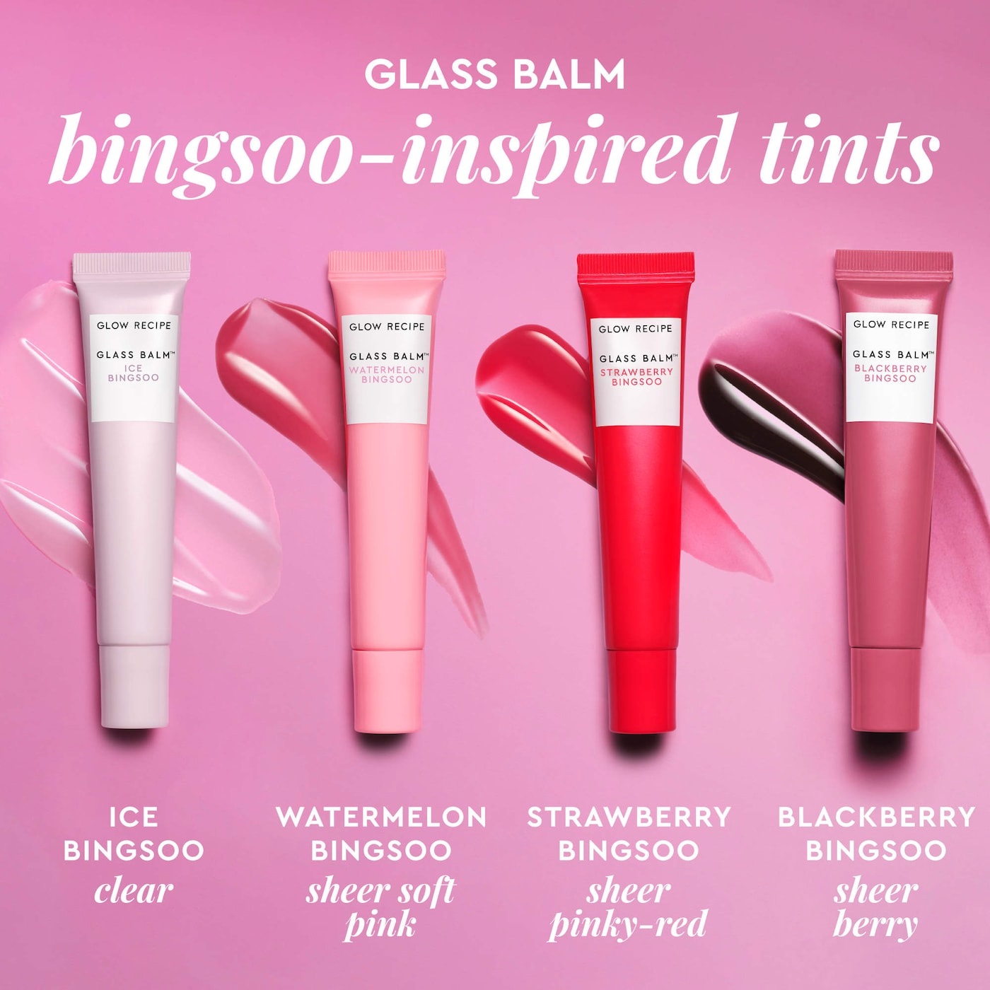 GLOW RECIPE Glass Balm Lip Treatment for Shine & Hydration