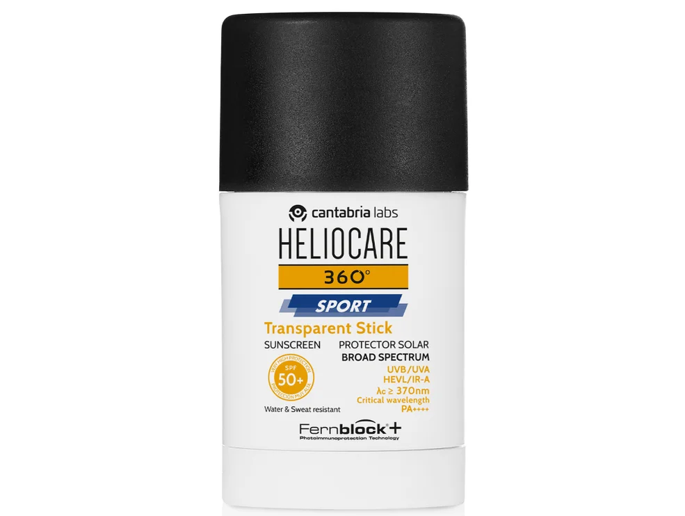 Heliocare 360° Sport Transparent Stick SPF50
