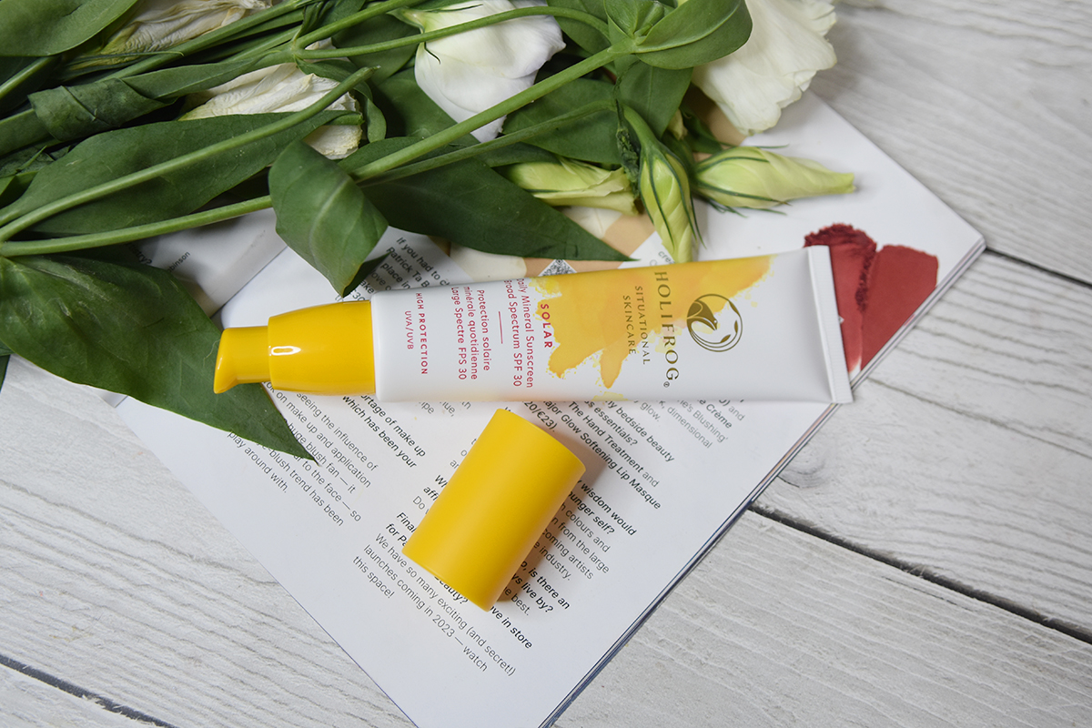 Holifrog Solar Daily Mineral Sunscreen Broad Spectrum SPF30 Review Holifrog Solar Daily Mineral Sunscreen Broad Spectrum SPF30 Review