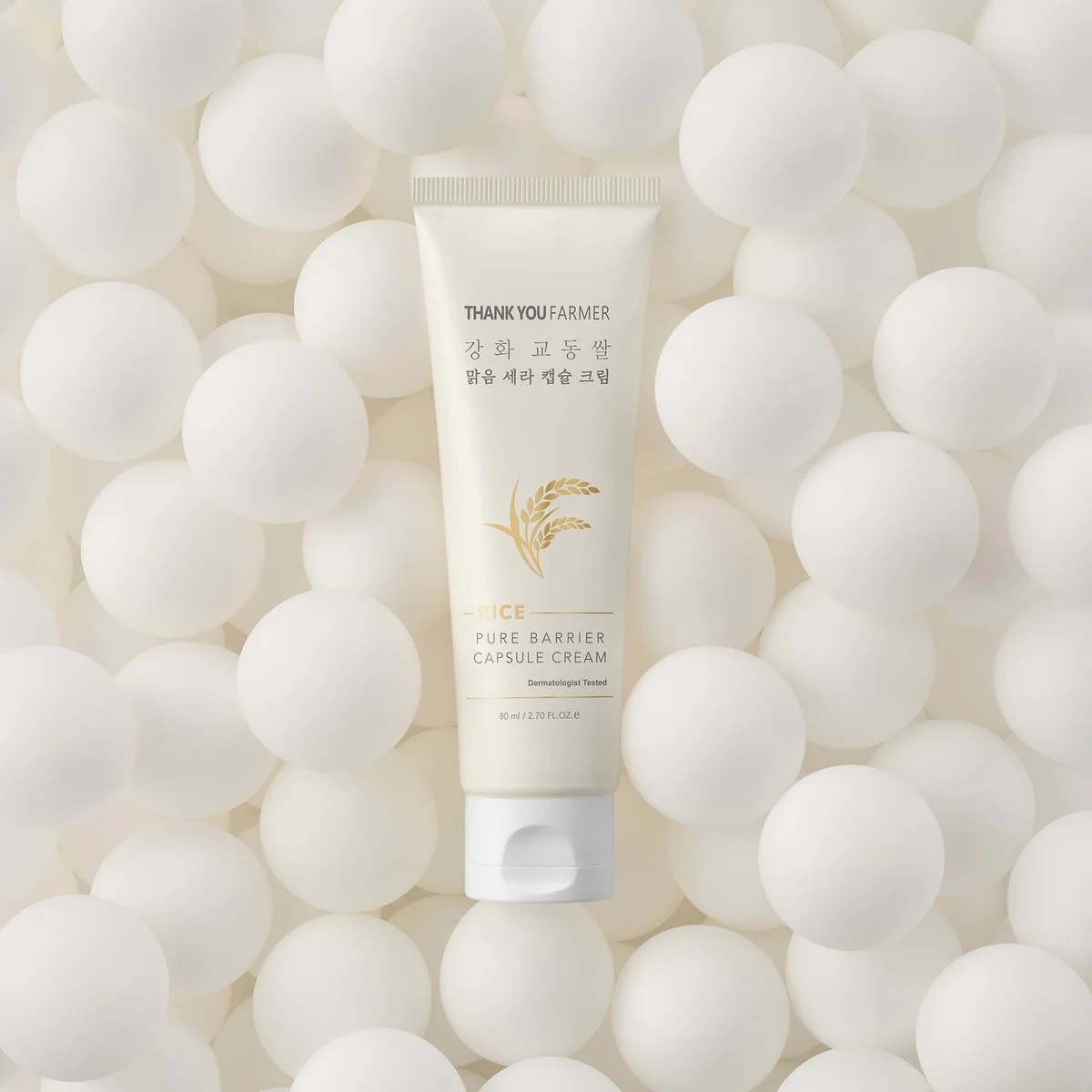 Thank You Farmer Rice Pure Barrier Capsule Cream