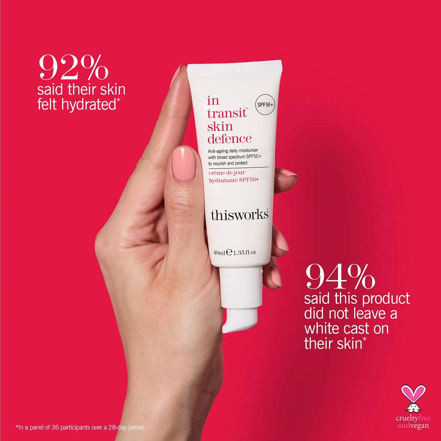 This Works In Transit Skin Defence SPF50