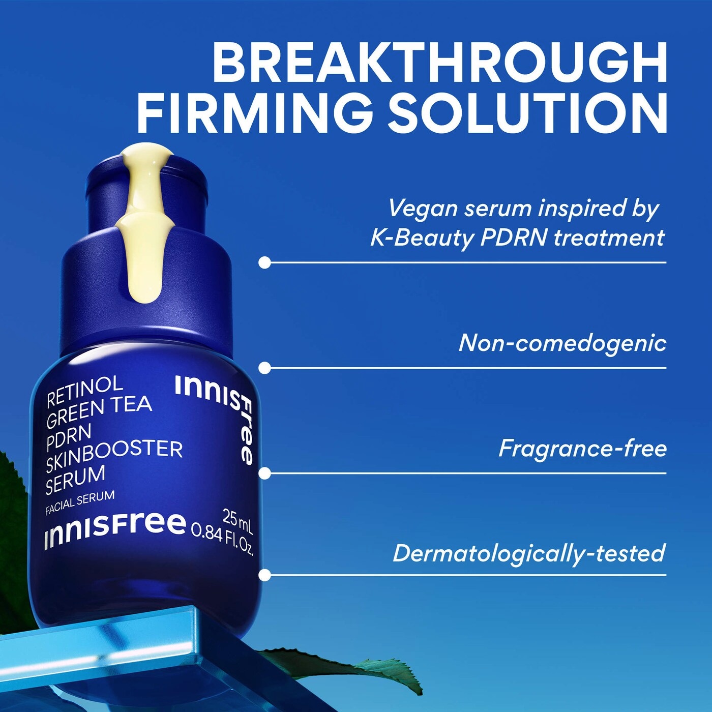 innisfree Retinol Green Tea PDRN Firming & Smoothing Serum