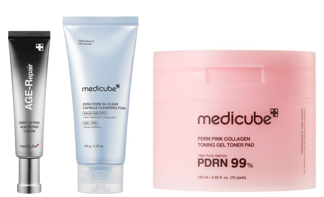New launches from Medicube at Yesstyle