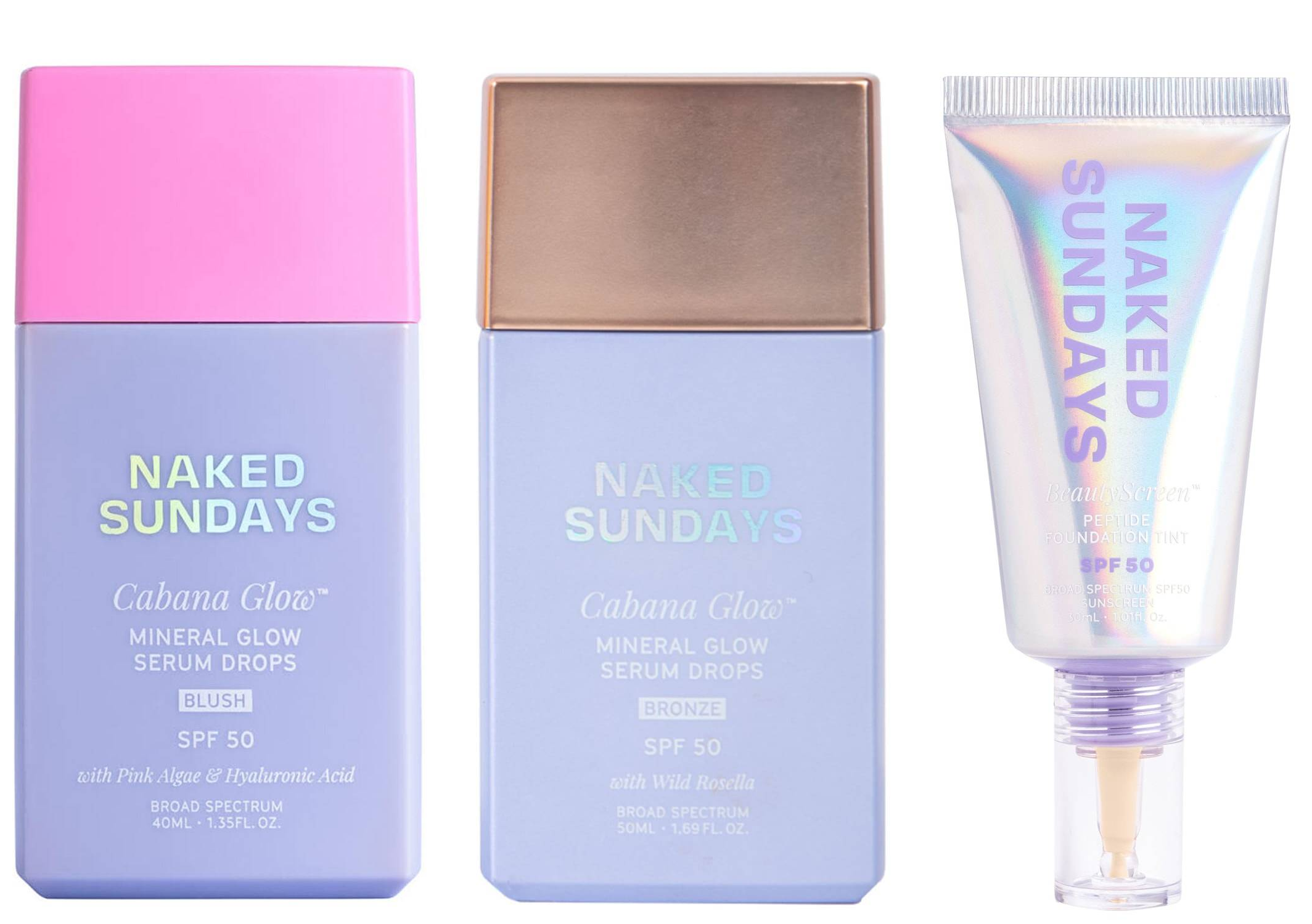New launches from NAKED SUNDAYS