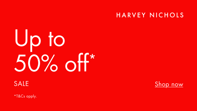 Up to 50% off sale at Harvey Nichols