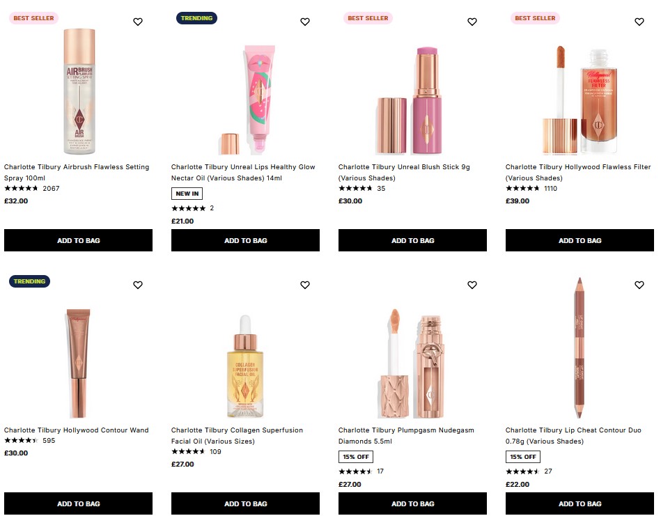 20% off Charlotte Tilbury at Cult Beauty 20% off Charlotte Tilbury at Cult Beauty