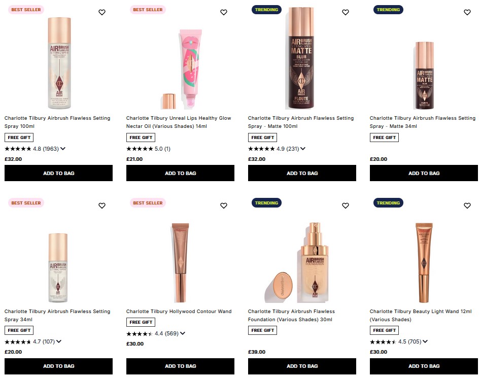 20% off Charlotte Tilbury at Cult Beauty 20% off Charlotte Tilbury at Cult Beauty