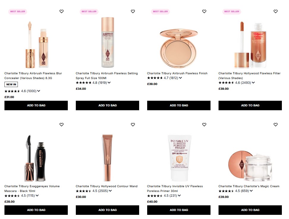 20% off Charlotte Tilbury at Cult Beauty 20% off Charlotte Tilbury at Cult Beauty