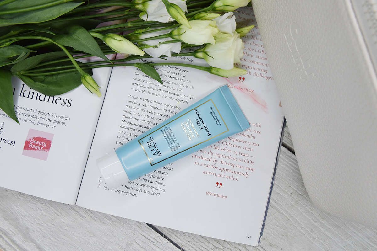 Sunday Riley Aquamarine Melt Cleansing Gel Balm  Sunday Riley Aquamarine Melt Cleansing Gel Balm