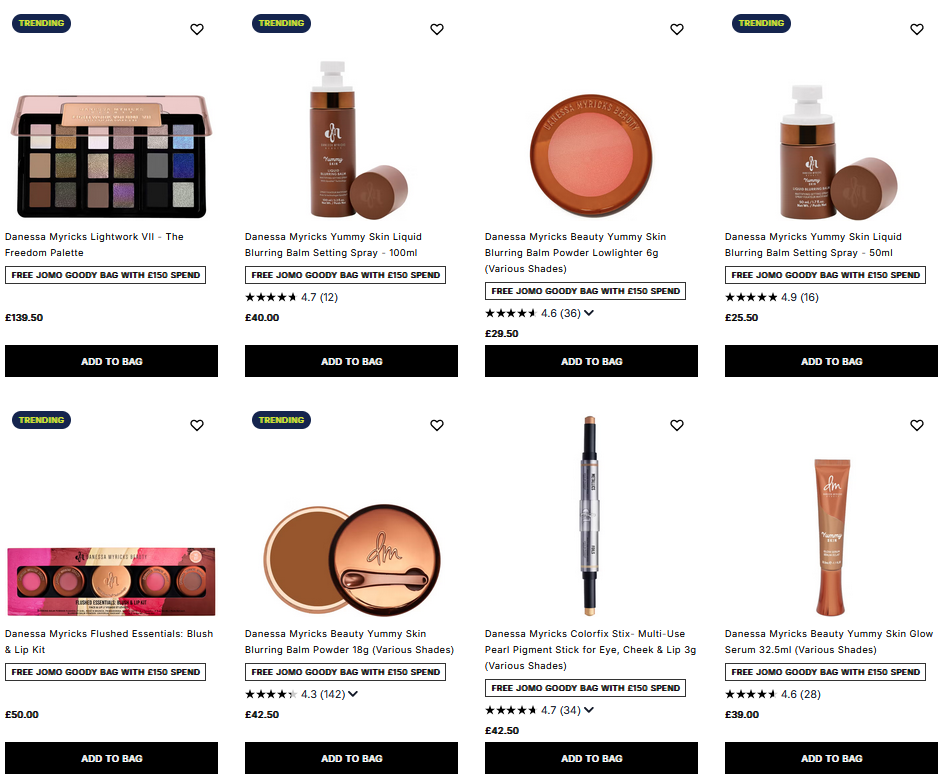 20% off Danessa Myricks at Cult Beauty 20% off Danessa Myricks at Cult Beauty