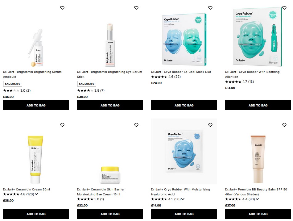 20% off Dr. Jart+ at Cult Beauty 20% off Dr. Jart+ at Cult Beauty