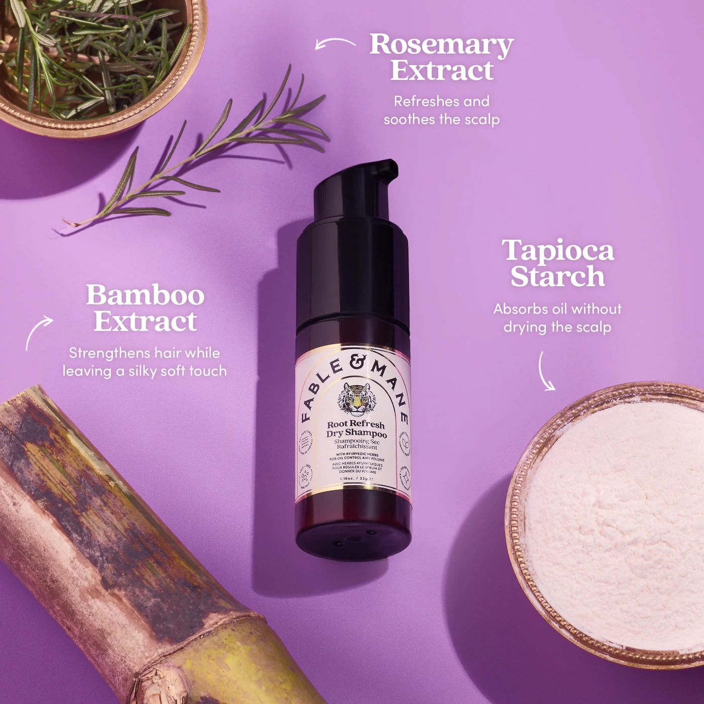 Fable & Mane Root Refresh Dry Shampoo Fable & Mane Root Refresh Dry Shampoo