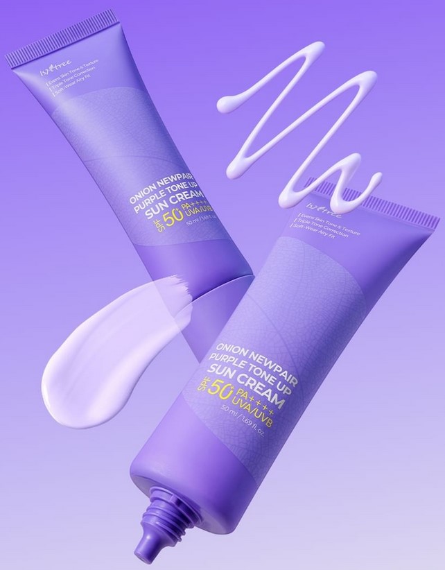Isntree Onion Newpair Purple Tone Up Sun Cream Isntree Onion Newpair Purple Tone Up Sun Cream