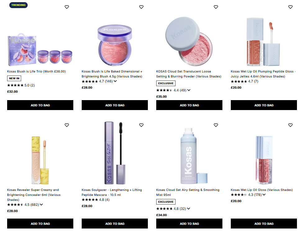 20% off Kosas at Cult Beauty 20% off Kosas at Cult Beauty