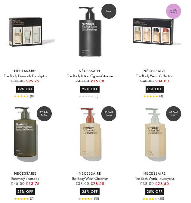 Up to 25% off Nécessaire at Space NK