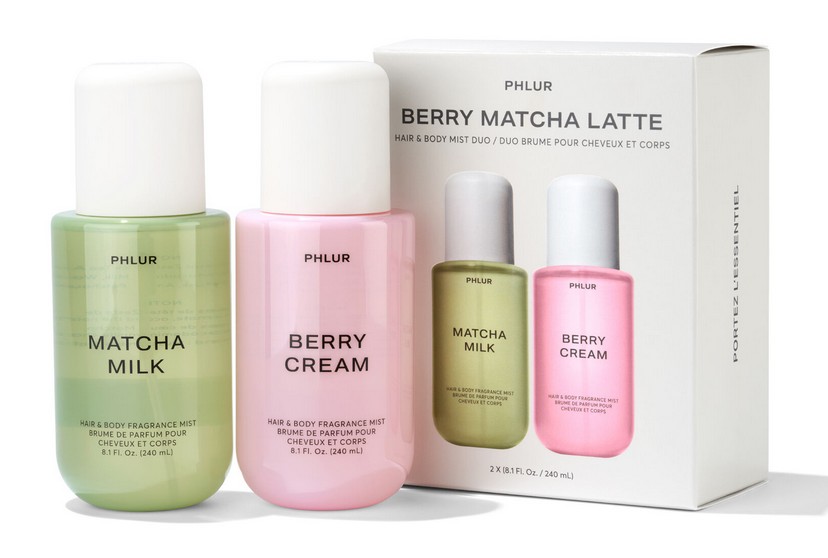 PHLUR Berry Matcha Body Mist Set