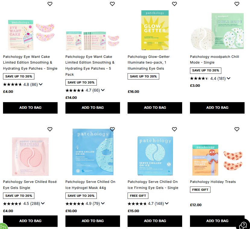 20% off Patchology at Cult Beauty 20% off Patchology at Cult Beauty