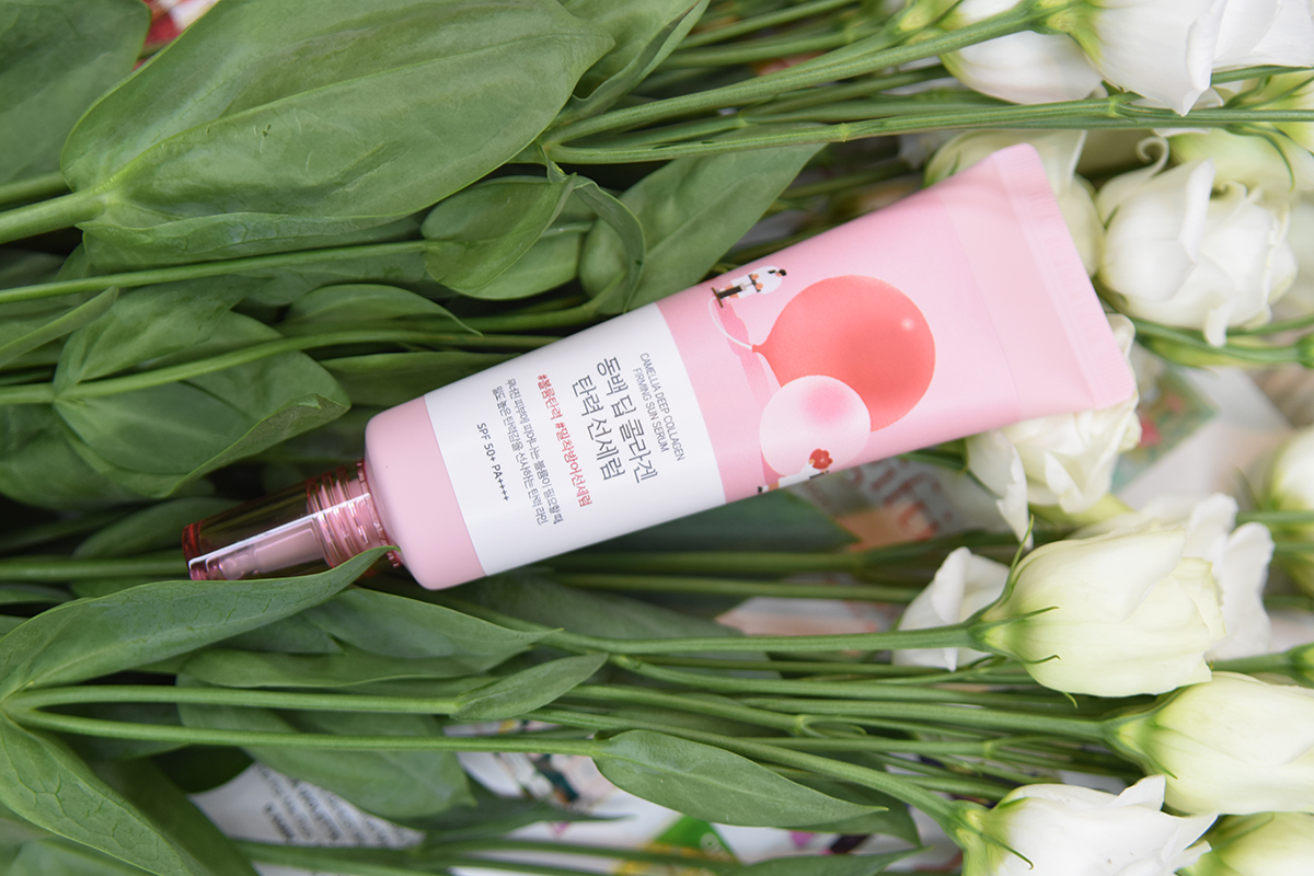 Round Lab Camellia Deep Collagen Firming Sun Serum Review Round Lab Camellia Deep Collagen Firming Sun Serum Review