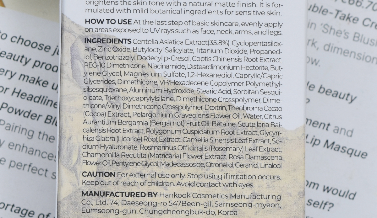 SKIN1004 Madagascar Centella Air-Fit Suncream Plus SPF 50+  SKIN1004 Madagascar Centella Air-Fit Suncream Plus SPF 50+