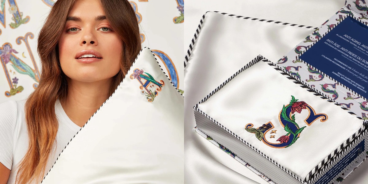 Slip Pure Silk Initial Collection Queen Pillowcase