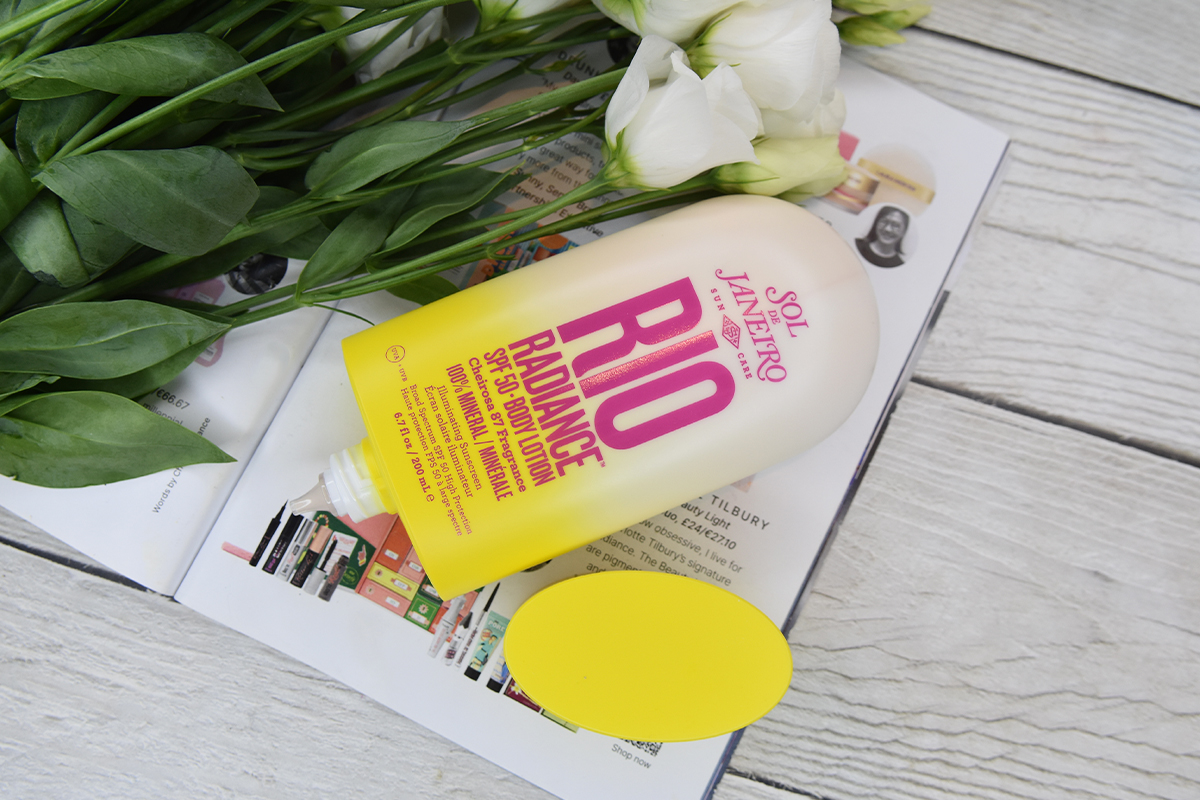 SDJ Rio Radiance Body Lotion SPF50 review SDJ Rio Radiance Body Lotion SPF50 review