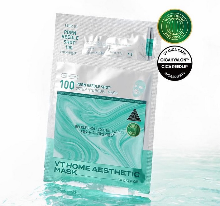 VT PDRN Reedle Shot 100 2Step Hydrogel Mask Set