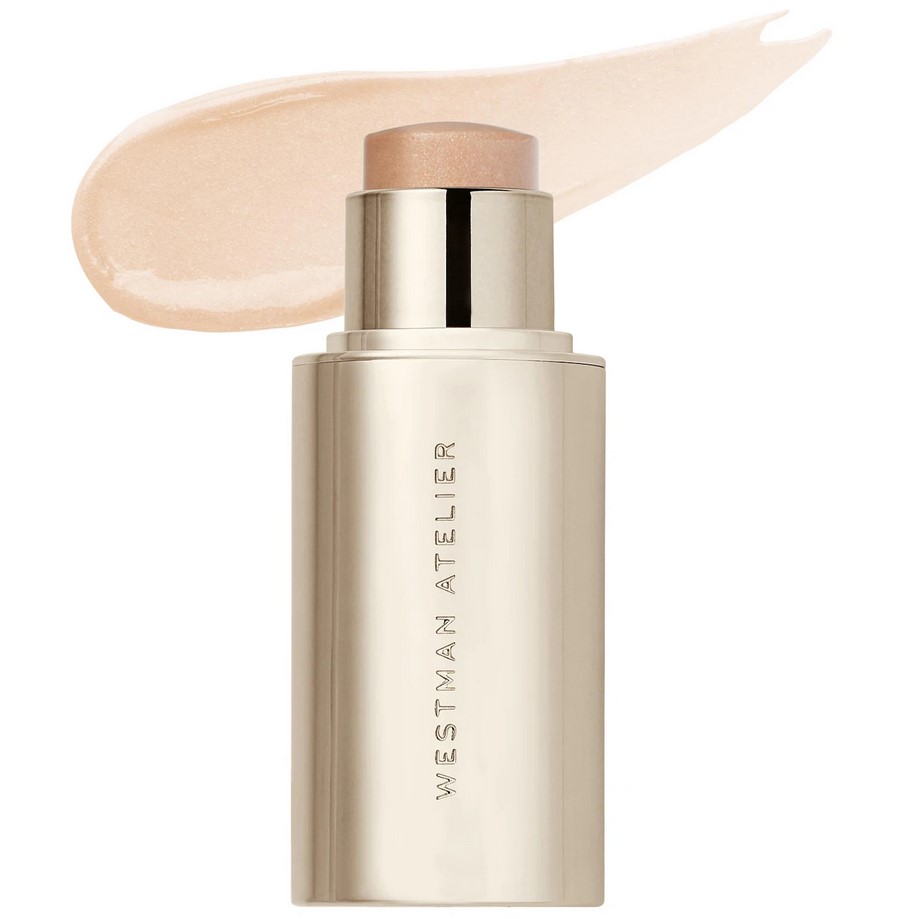 Westman Atelie Lit Up Glassy Gel Highlighter Stick in Pärla Westman Atelie Lit Up Glassy Gel Highlighter Stick in Pärla