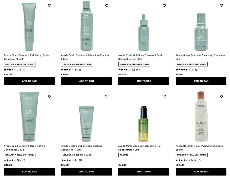 20% off Aveda at Cult Beauty 20% off Aveda at Cult Beauty