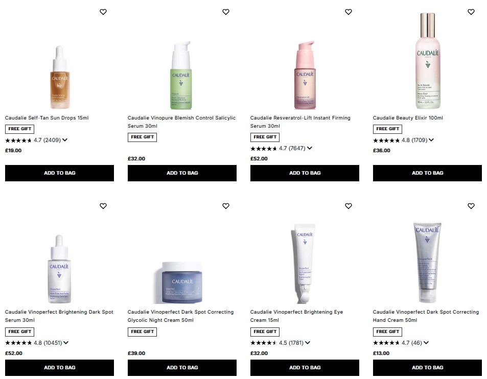 20% off Caudalie at Cult Beauty 20% off Caudalie at Cult Beauty